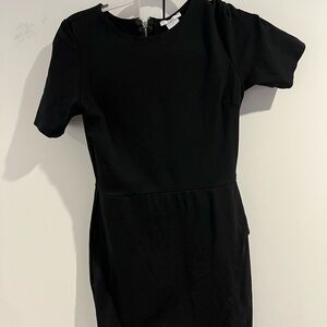 Black Short Sleeve Dress